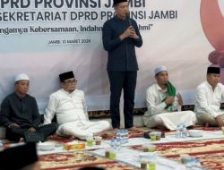 Buka Puasa Bersama DPRD Jambi, Hafiz Fattah Ajak Pererat Silaturahmi Jelang Idul Fitri