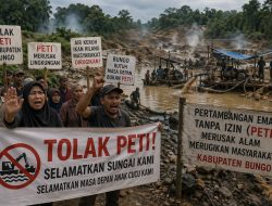 Aktivitas PETI Marak di Kabupaten Bungo, Ketua Gempur Bungo Ajak Masyarakat Bersatu Tolak Tambang Ilegal