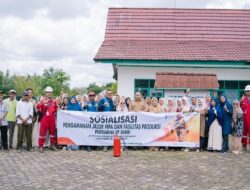 Tingkatkan Kewaspadaan, PEP Jambi Bersama Damkar Kabupaten Batang Hari Bekali Warga Hadapi Risiko Kebakaran