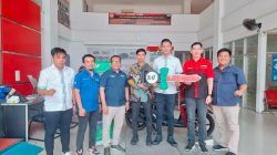 Pemenang Program Semarak Berkah BAF tahun 2026  Terima Hadiah Yamaha Mio M3 