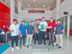 Pemenang Program Semarak Berkah BAF tahun 2026  Terima Hadiah Yamaha Mio M3 
