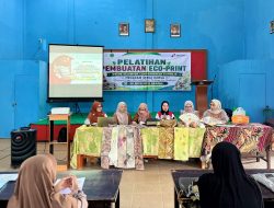 Dorong Lansia Berdaya di Sektor Hijau, Pertamina EP Jambi Gagas Lansiapreneur Batik Eco-Print