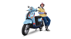 Yamaha Fazzio Hadirkan Special Edition Sunset Blue, Tampilkan Nuansa Retro Summer yang Semakin Skena