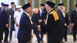 Pengucapan Sumpah Jabatan Kepala Eksekutif Pengawas Bursa Mineral dan Komoditas Strategis OJK