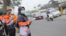PKS Jambi Bagikan Ribuan Masker kepada Warga, Bantu Kurangi Dampak Kabut Asap